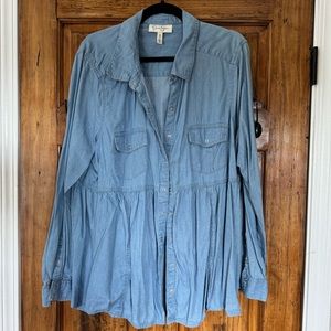 Jessica Simpson Denim Top XL